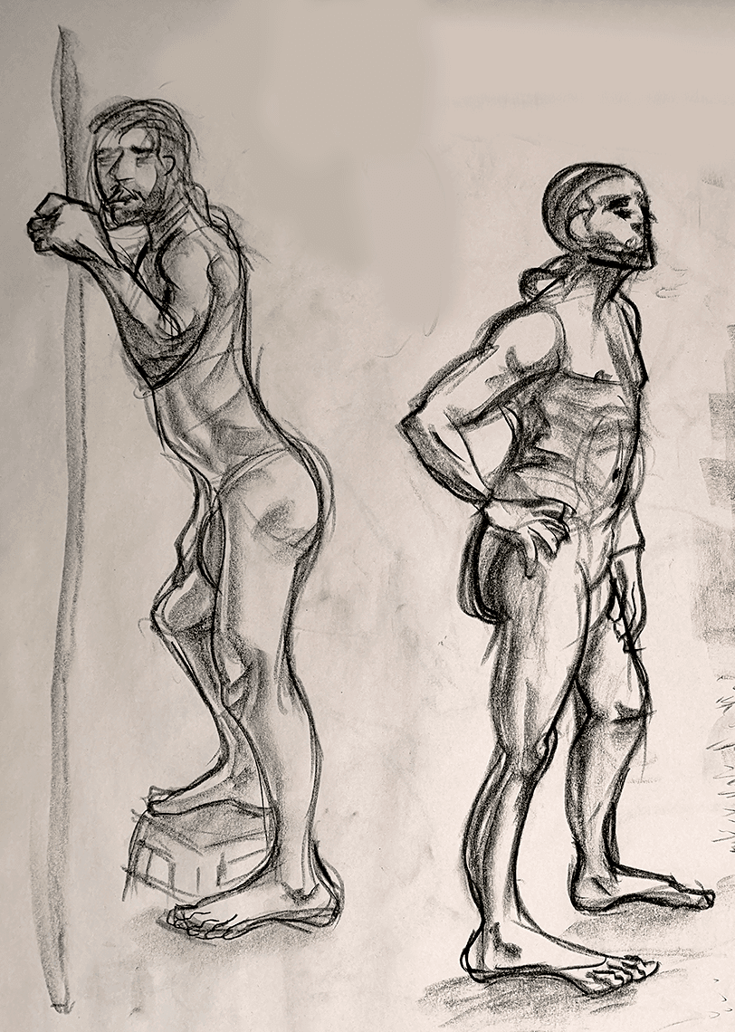 Dynamic life drawing part 6