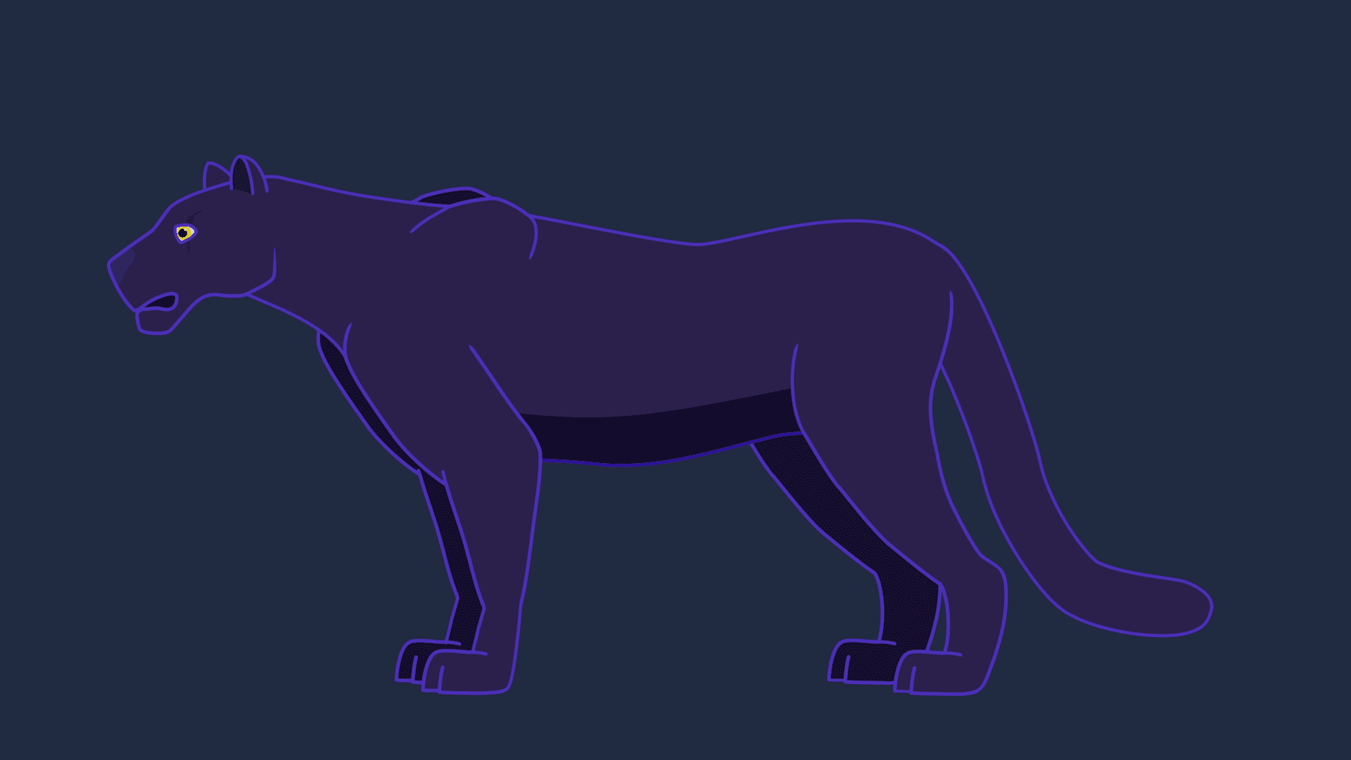 A Harmony Rig Example of a leopard